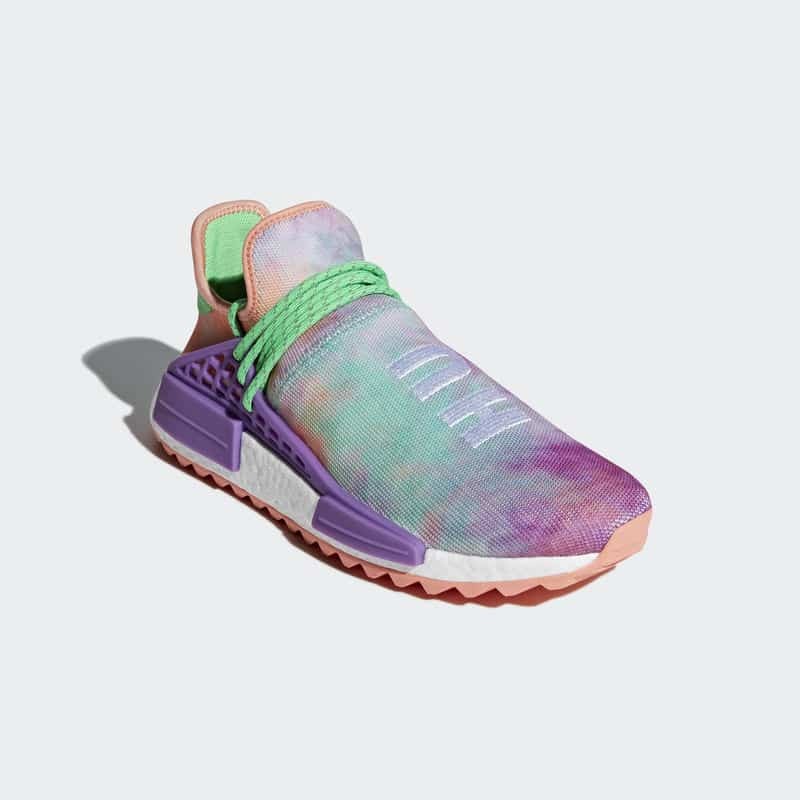 Pharrell Williams x adidas NMD Hu Trail Holi Chalk Coral AC7034